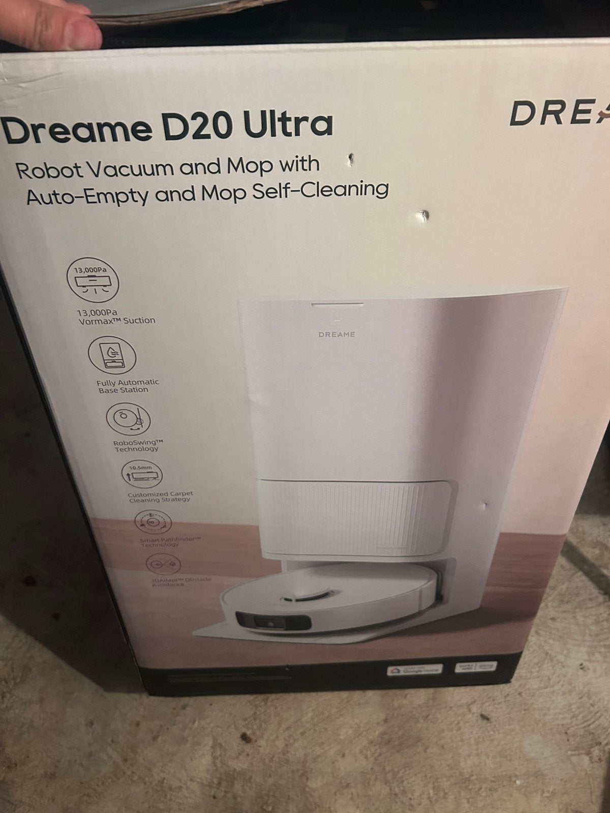 Dreame d20 ultra, Dreame, Verzenden, Nieuw, Robotstofzuiger