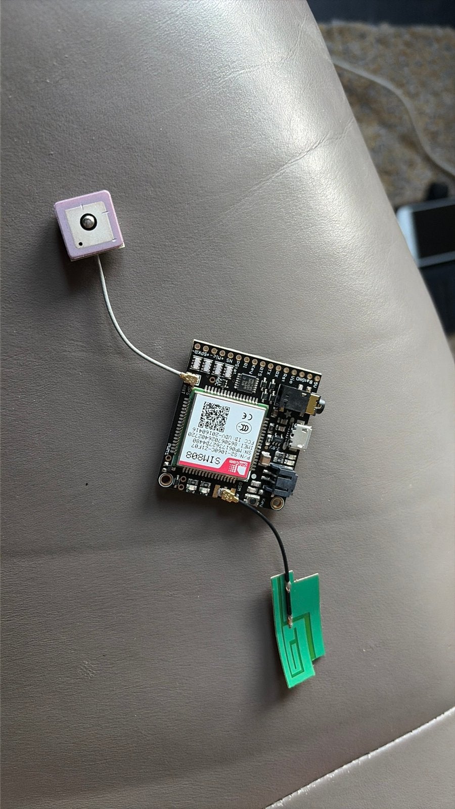 Adafruit fona+gps shield (sim808) gsm/gprs + gps module, Ophalen of Verzenden, Gebruikt