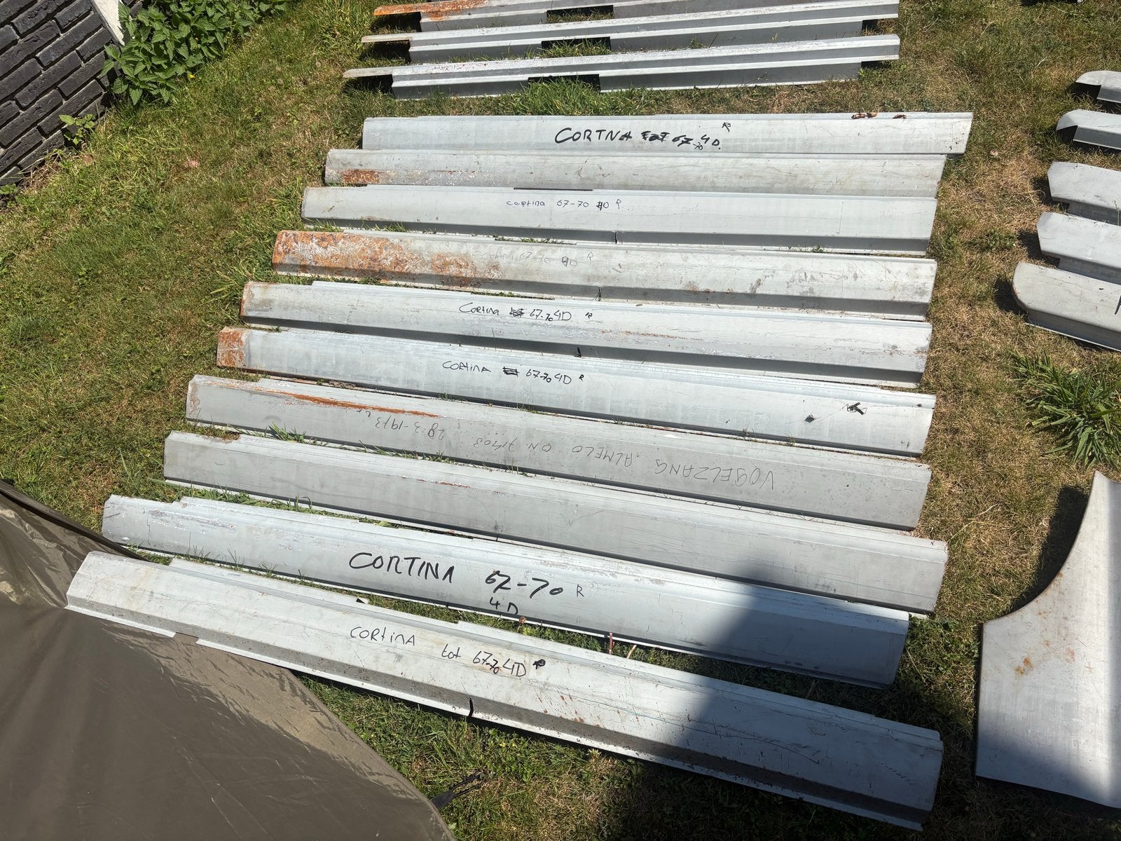 NOS Lasdorpels Ford Taunus Cortina, Ford, Ophalen of Verzenden, Ford, Bumper