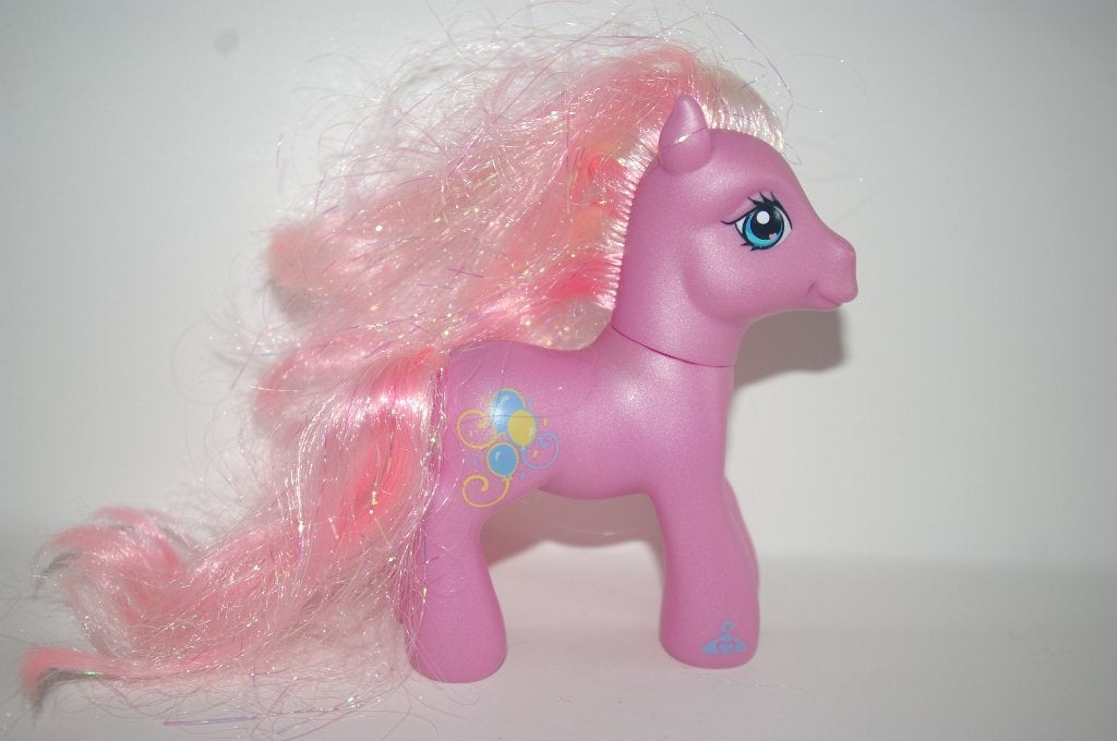 My Little Pony (16)  Met blauwe en gele ballonnen, Ophalen of Verzenden, Zo goed als nieuw