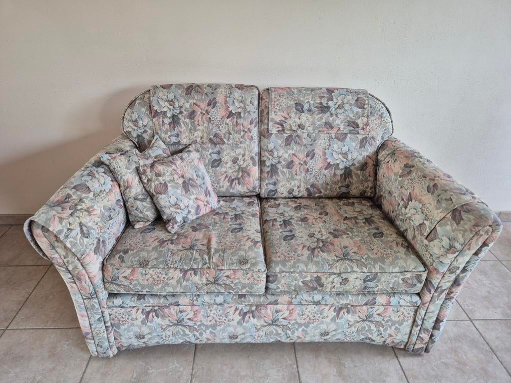 Gratis 2 zitsbank, Ophalen of Verzenden, Gebruikt, 75 tot 100 cm, Tweepersoons