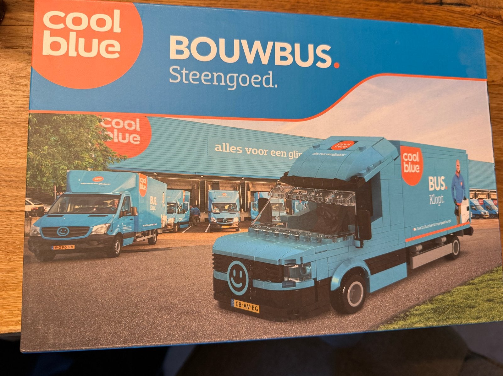 Coolblue Bouwbus Steengoed - Nieuw in doos, Ophalen of Verzenden, Nieuw, Overige merken