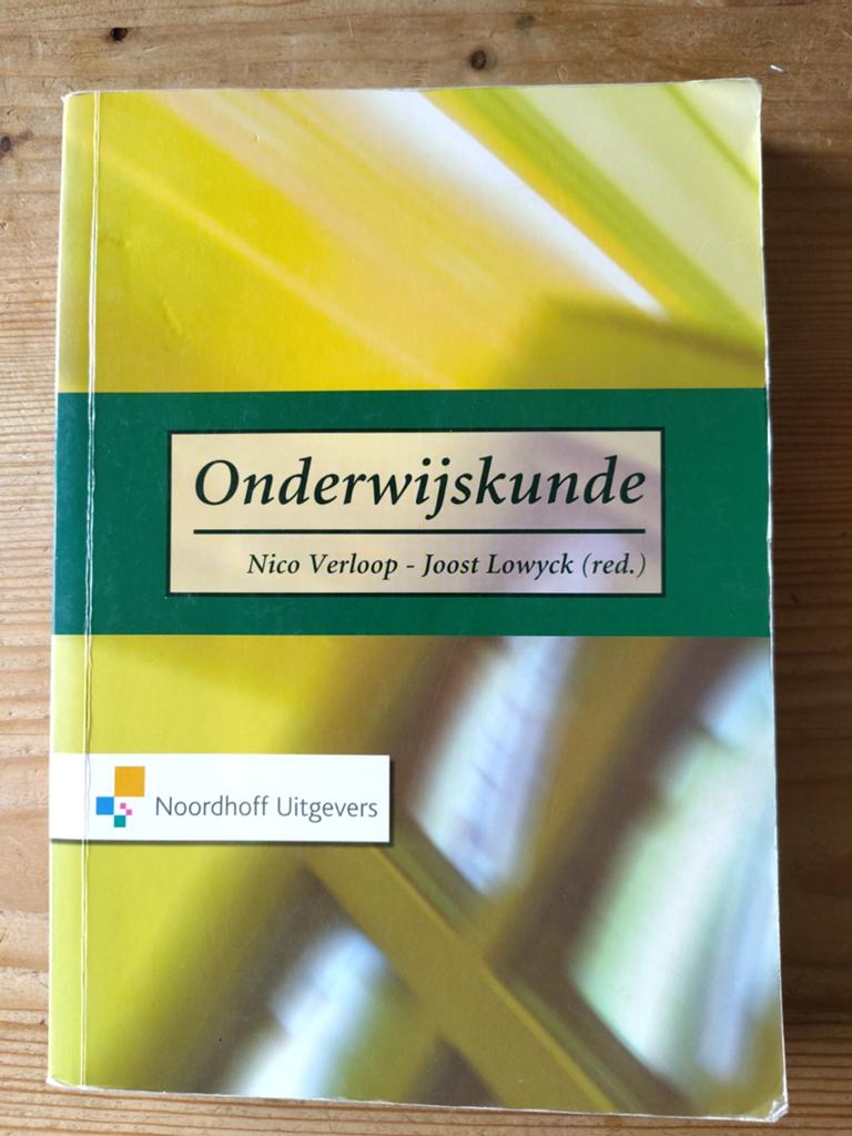 Onderwijskunde - Nico Verloop & Joost Lowyck (red.), Boeken, Gelezen, Ophalen of Verzenden, WO, Nico Verloop - Joost Lowyck (red.)