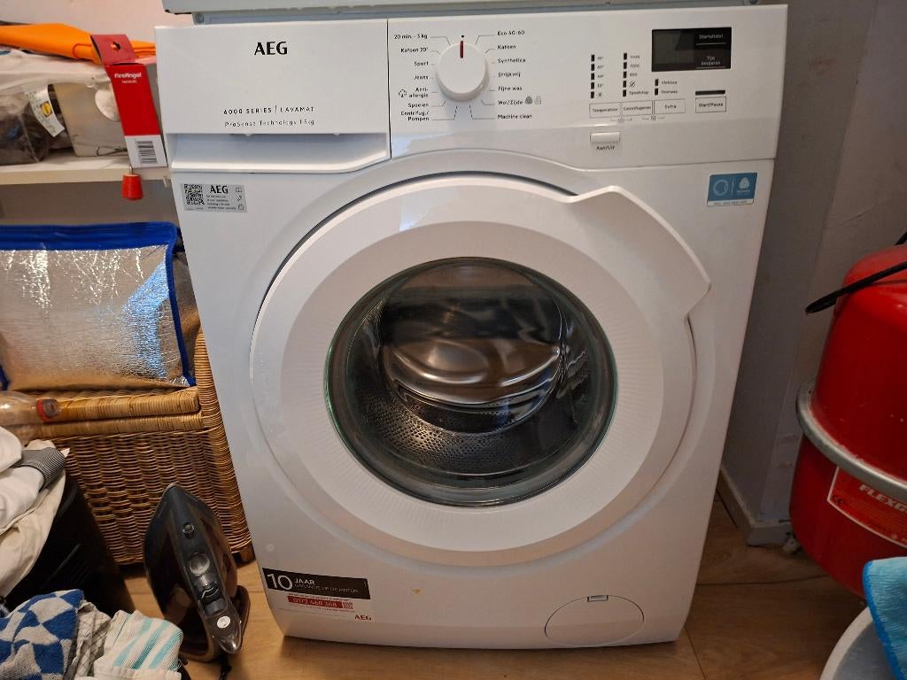 Wasmachine, Ophalen, Bovenlader, Zo goed als nieuw, 85 tot 90 cm