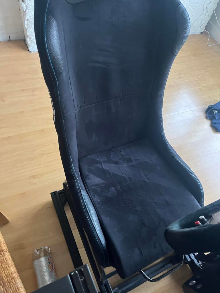 Playseat racestoel - Zwart, comfortabel en verstelbaar, Gebruikt, 1 speler, Racen en Vliegen, Ophalen of Verzenden