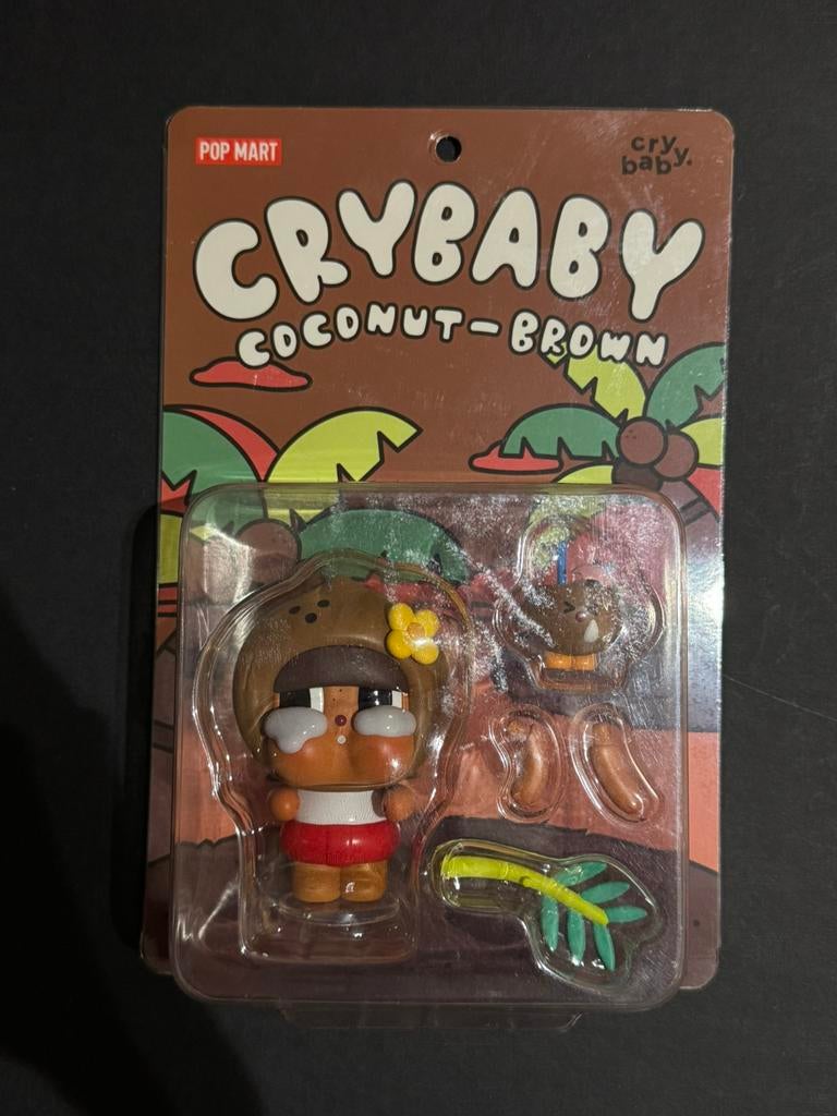 Popmart | Crybaby | Brown Coconut, Ophalen of Verzenden, Zo goed als nieuw