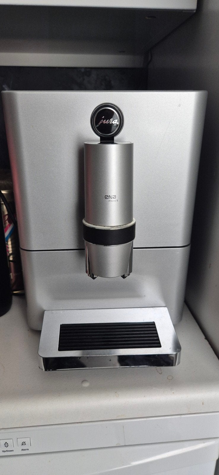 Jura ena micro 5, Ophalen, Afneembaar waterreservoir, Gebruikt, Espresso apparaat