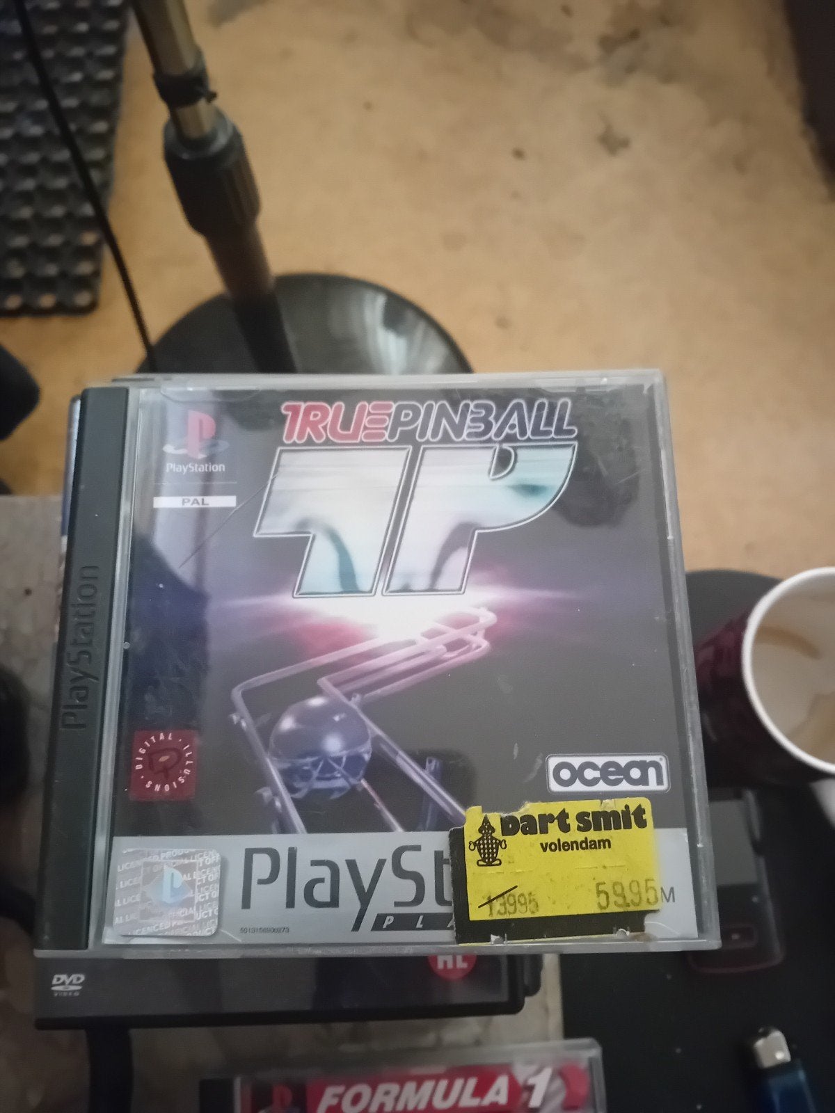 True Pinball PlayStation 1 (PS1) - Klassiek Flipperplezier, Overige genres, 1 speler, Ophalen of Verzenden, Zo goed als nieuw