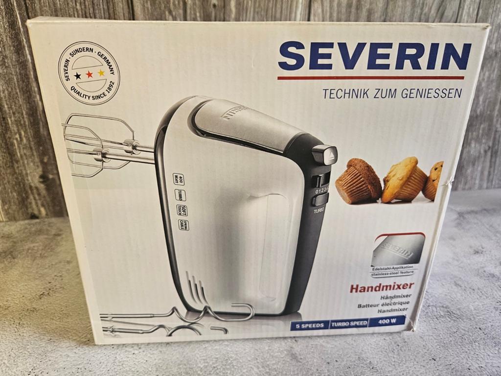 Severin Handmixer - Nieuw in doos - 5 snelheden, 400W, Witgoed en Apparatuur, Keukenmixers, Nieuw, Minder dan 1 liter, 3 snelheden of meer