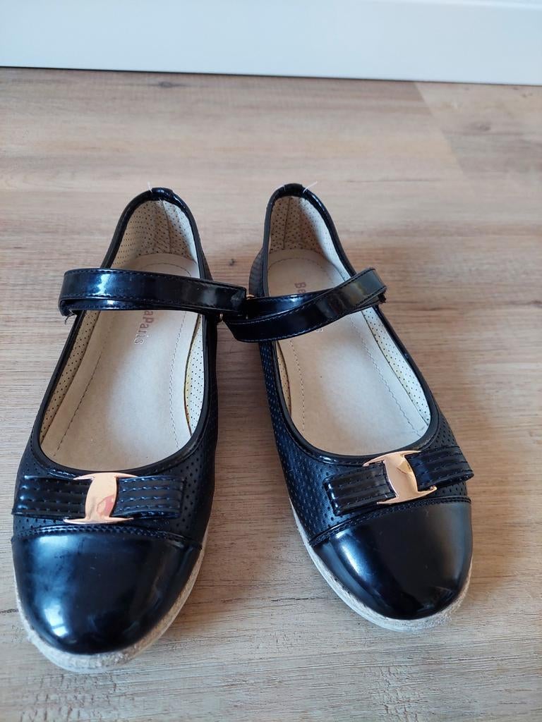 BellaParis Zwarte Ballerina's Maat 32, Gebruikt, Meisje, Schoenen, Ophalen of Verzenden