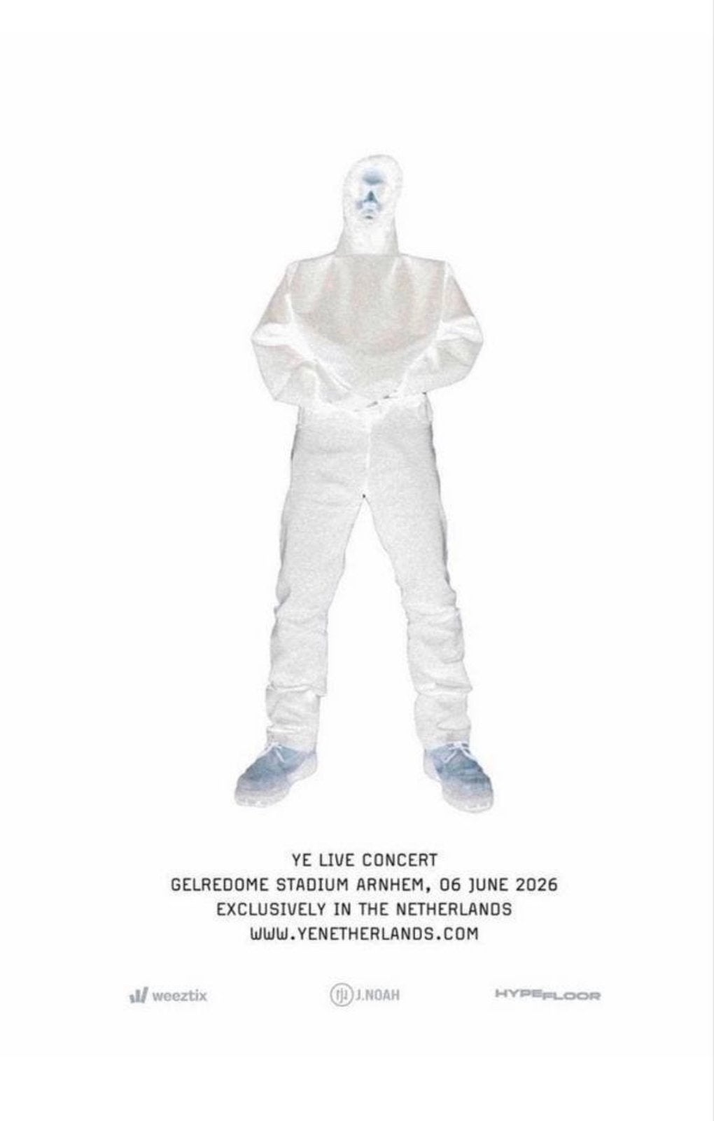 Kanye west(YE) tickets 2x ga standing 6 juni, Twee personen, Juni