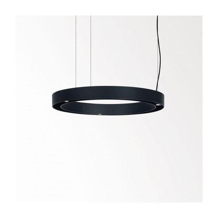 Architecturale hanglamp Deltalight Super-Oh 70 down, Huis en Inrichting, Lampen | Hanglampen, Ophalen, Gebruikt, Metaal, Minder dan 50 cm