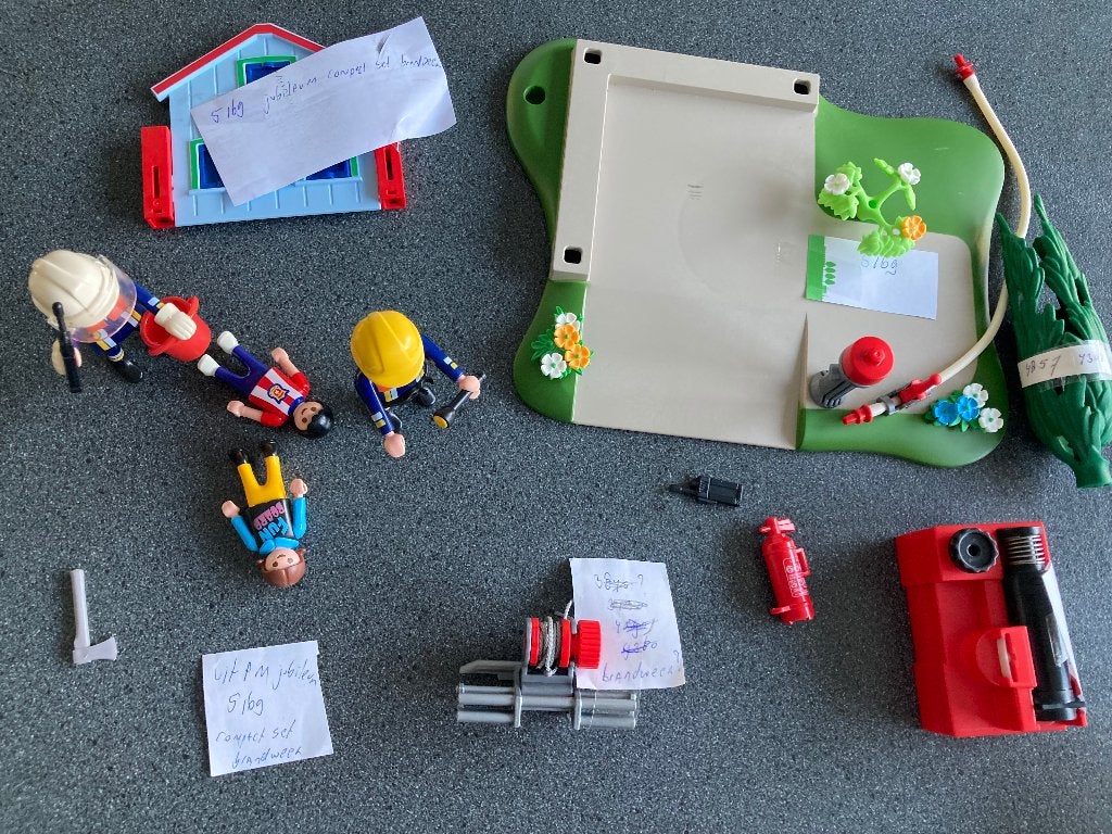Onderdelen uit de Playmombil jubileumset 5169, Ophalen of Verzenden, Zo goed als nieuw, Complete set