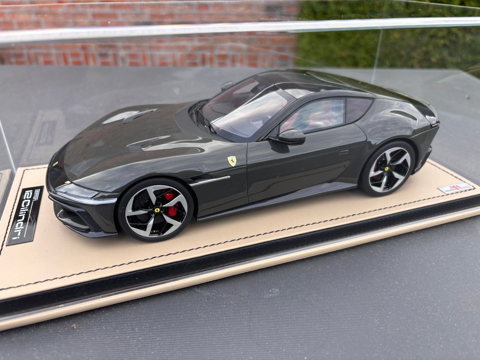Ferrari 12 Cilindri Grigio Scuro MR 1:18 ! C4F, Overige merken, MR, ., Nieuw