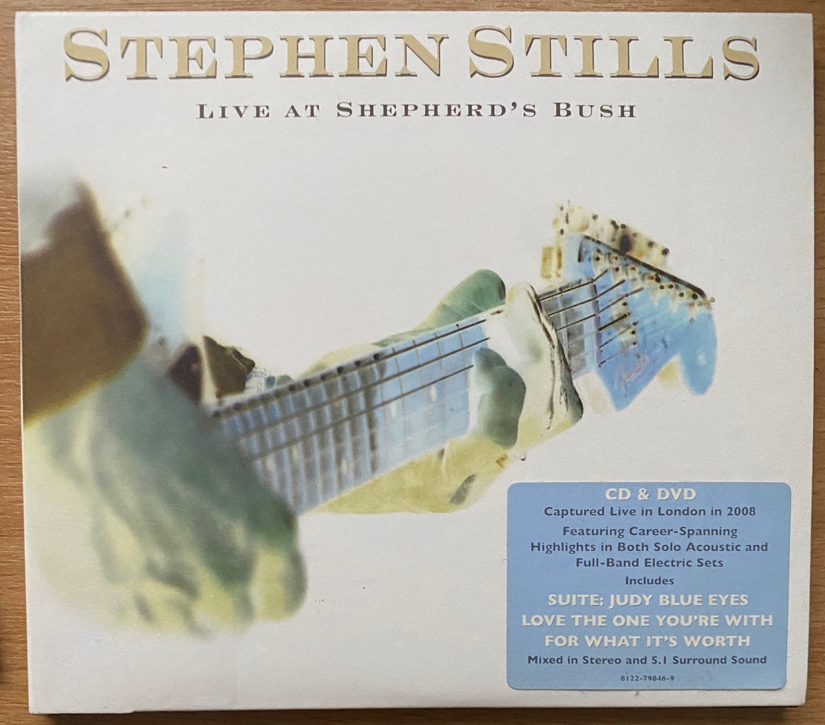 Stephen Stills Shepherd’s Bush 2008 CD+ DVD 5.1 surround, Ophalen of Verzenden, Zo goed als nieuw, Poprock