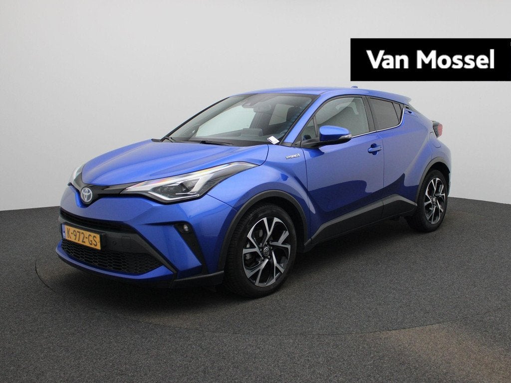 Toyota C-HR 1.8 Hybrid Business Plus | Navigatie | Lichtmeta, Auto's, Toyota, Stof, Euro 6, 4 cilinders, Blauw