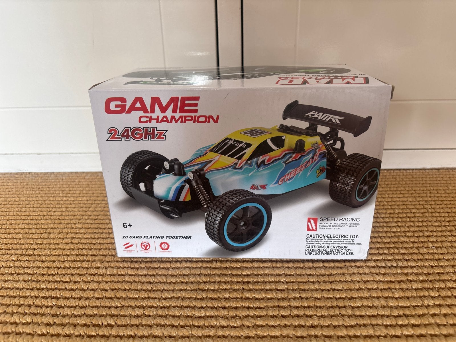 GAME CHAMPION RC Auto 2.4GHz RTR - Nieuw in doos, Elektro, Auto offroad, Nieuw, Ophalen of Verzenden