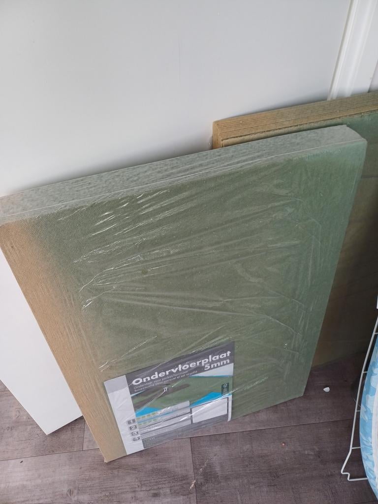 Groene ondervloerplaten, Ophalen, Overige materialen, 30 cm of meer, 50 tot 150 cm