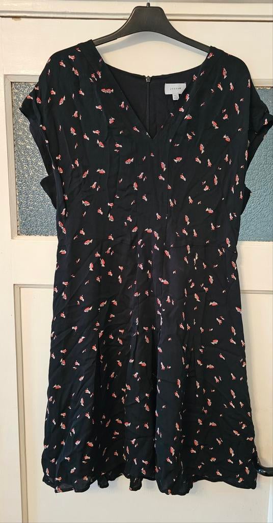 Jigsaw prachtige zwarte jurk mt 40 in zeer goede staat, Kleding | Dames, Ophalen of Verzenden, Zo goed als nieuw, Zwart