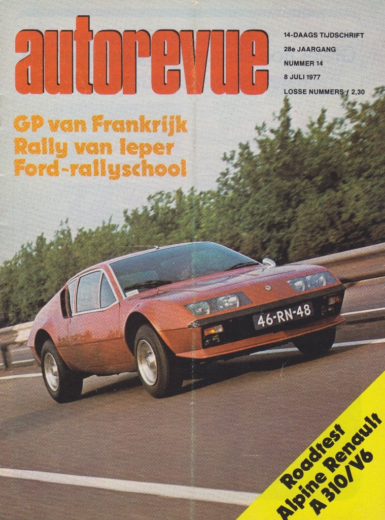 Alpine Renault ( A310 - A610 ) testen in Autovisie ea, Gelezen, Ophalen of Verzenden, Overige merken, Autovisie