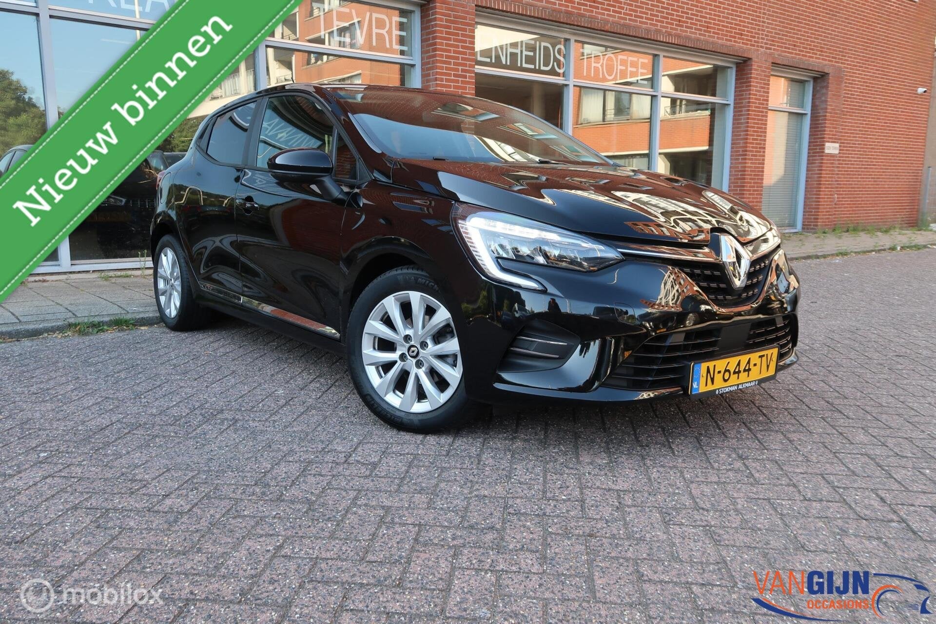 Renault clio 1.0 TCe Bi-Fuel Zen Navi Carplay NAP, Voorwielaandrijving, Stof, Gebruikt, Overige carrosserieën