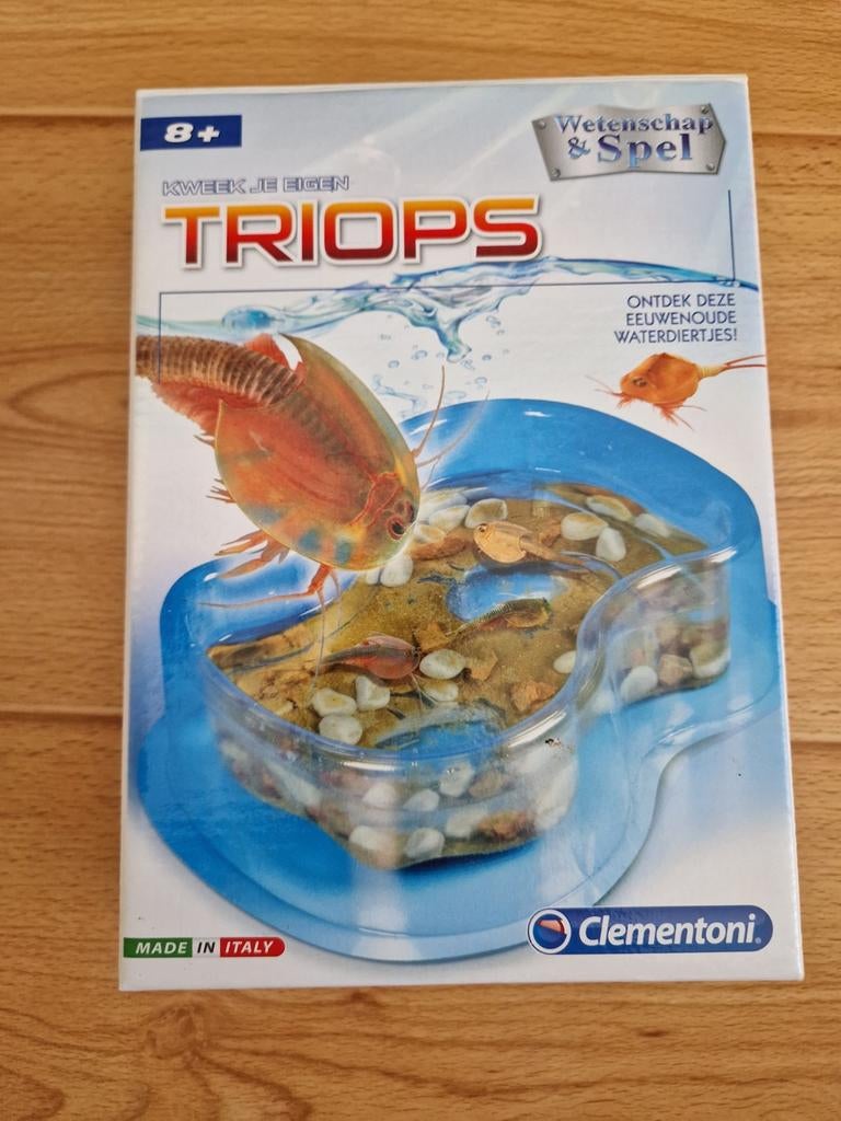 Kweek triops prehistorische vissen wetenschap en spel, Ophalen of Verzenden, Zo goed als nieuw, Ontdekken