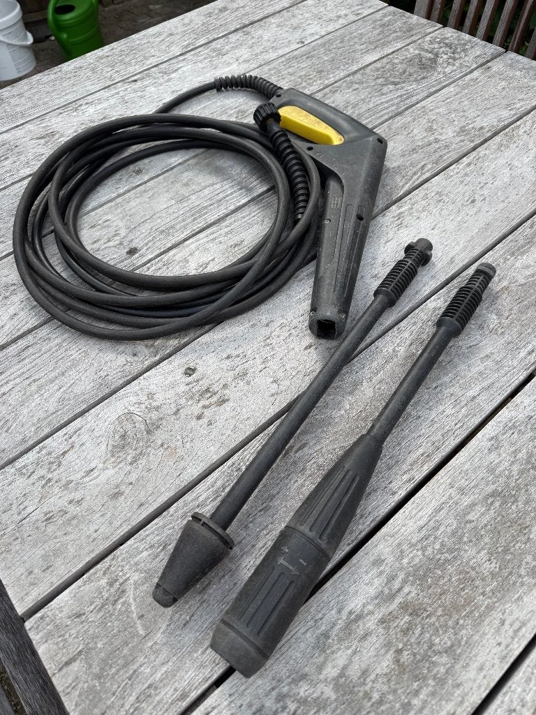 Karcher pistool met hogedrukslang, spuit en frees, Ophalen, Gebruikt, Elektrisch, Kärcher