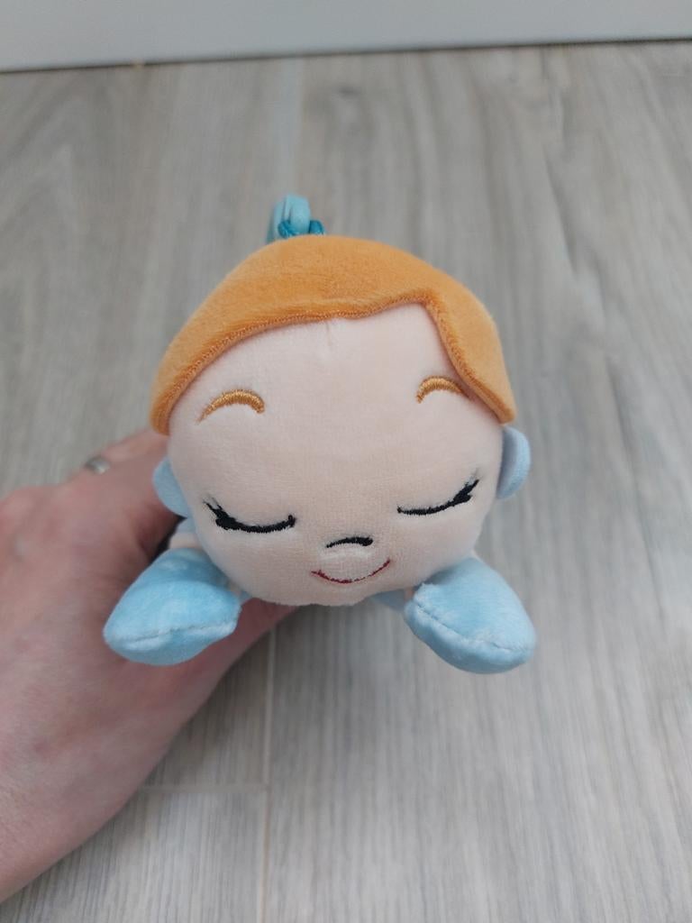 Knuffel sleutelhanger Disney snuglets prinses L848, Ophalen of Verzenden, Zo goed als nieuw, Overige typen