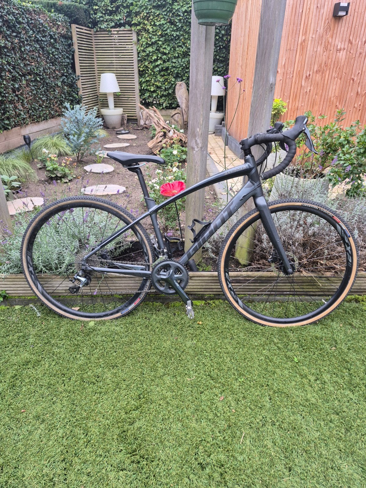 Giant Anyroad Carbon Gravelbike maat M, Ophalen, Gebruikt, Aluminium, Giant