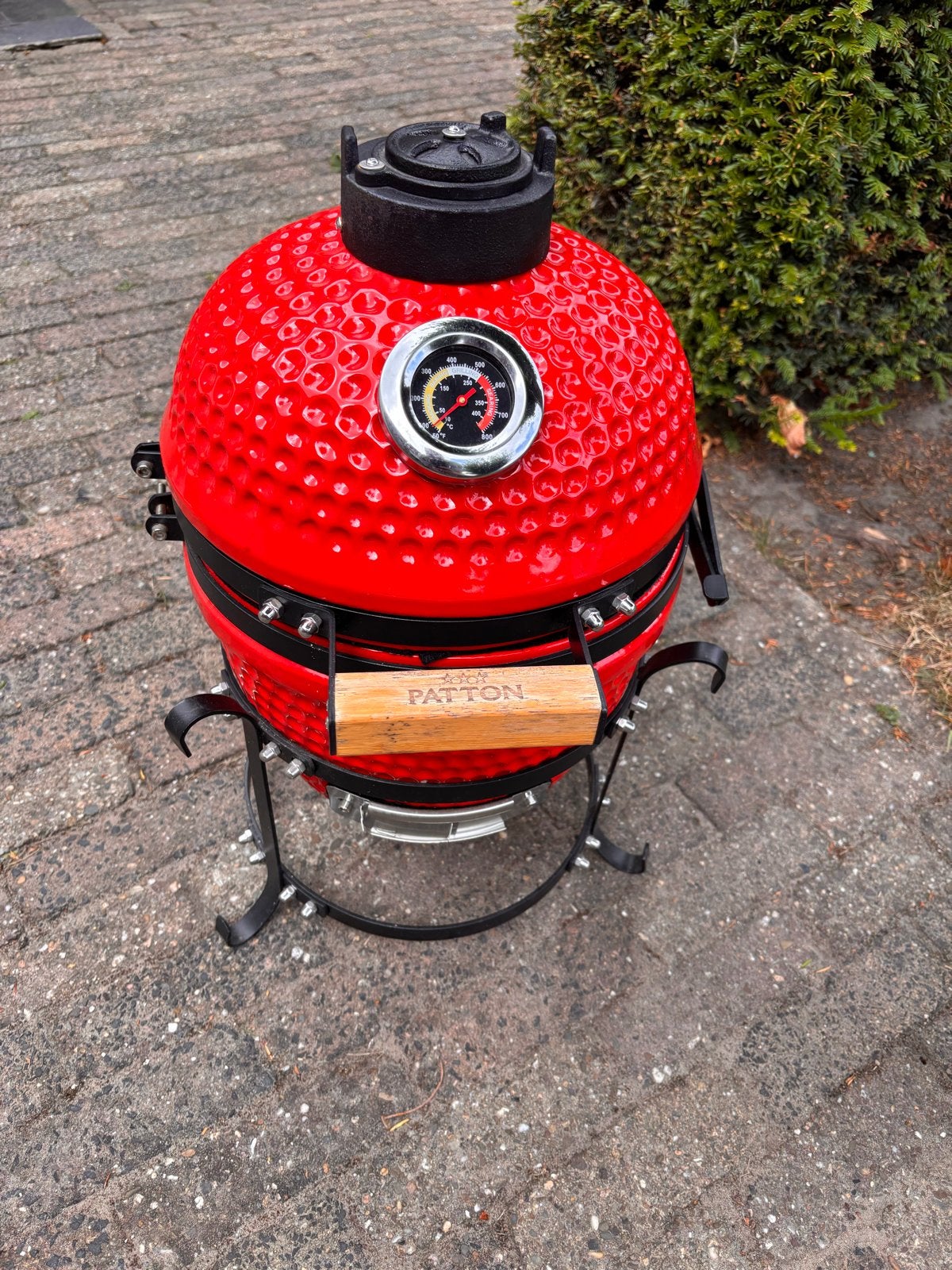 Patton Kamado 13 inch 28 cm- Nieuw Compacte Keramische BBQ, Ophalen, Nieuw