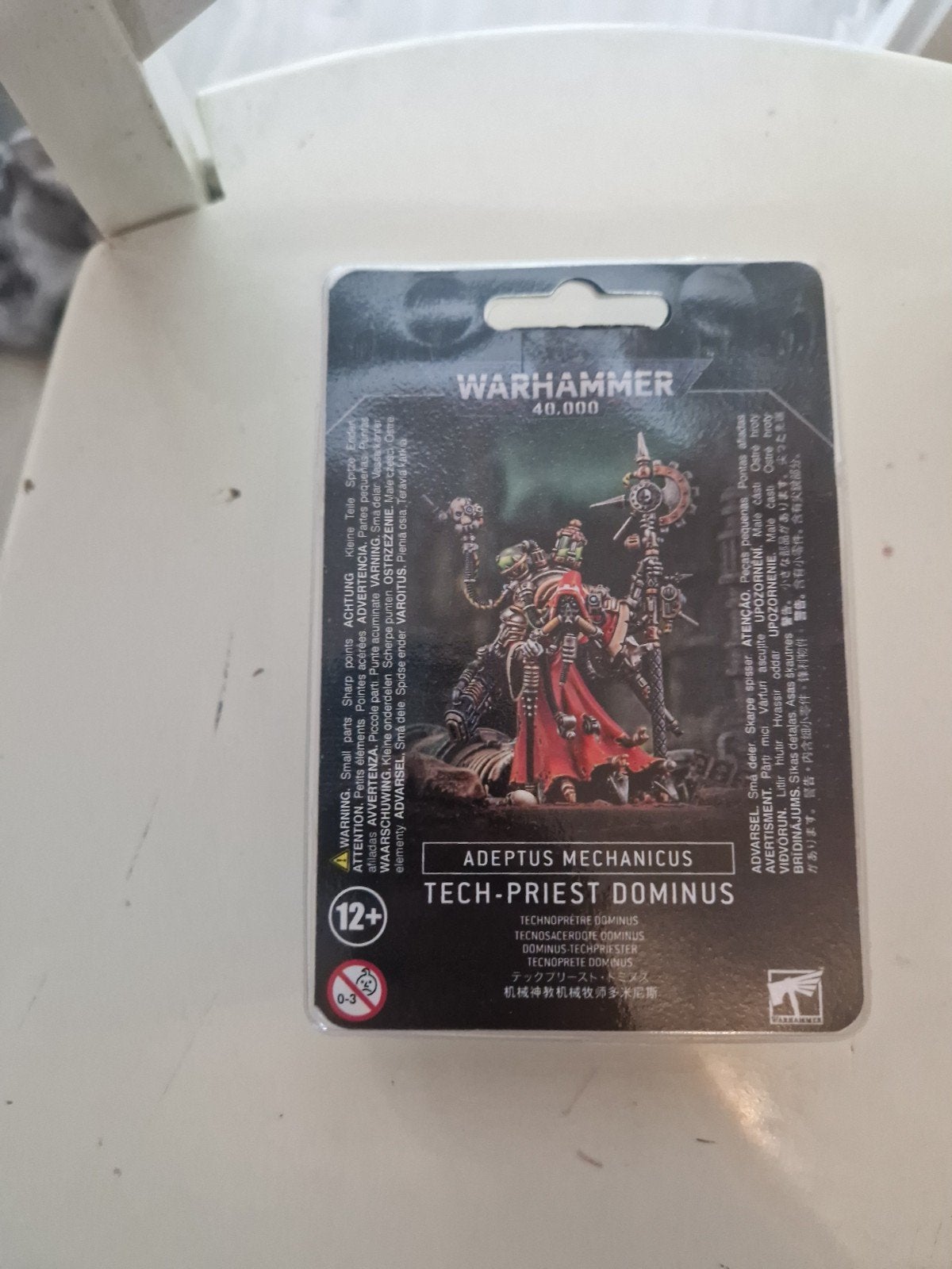 Warhammer tech-priest dominus, Ophalen of Verzenden, Zo goed als nieuw, Vrijstaande haard, Elektrische haard