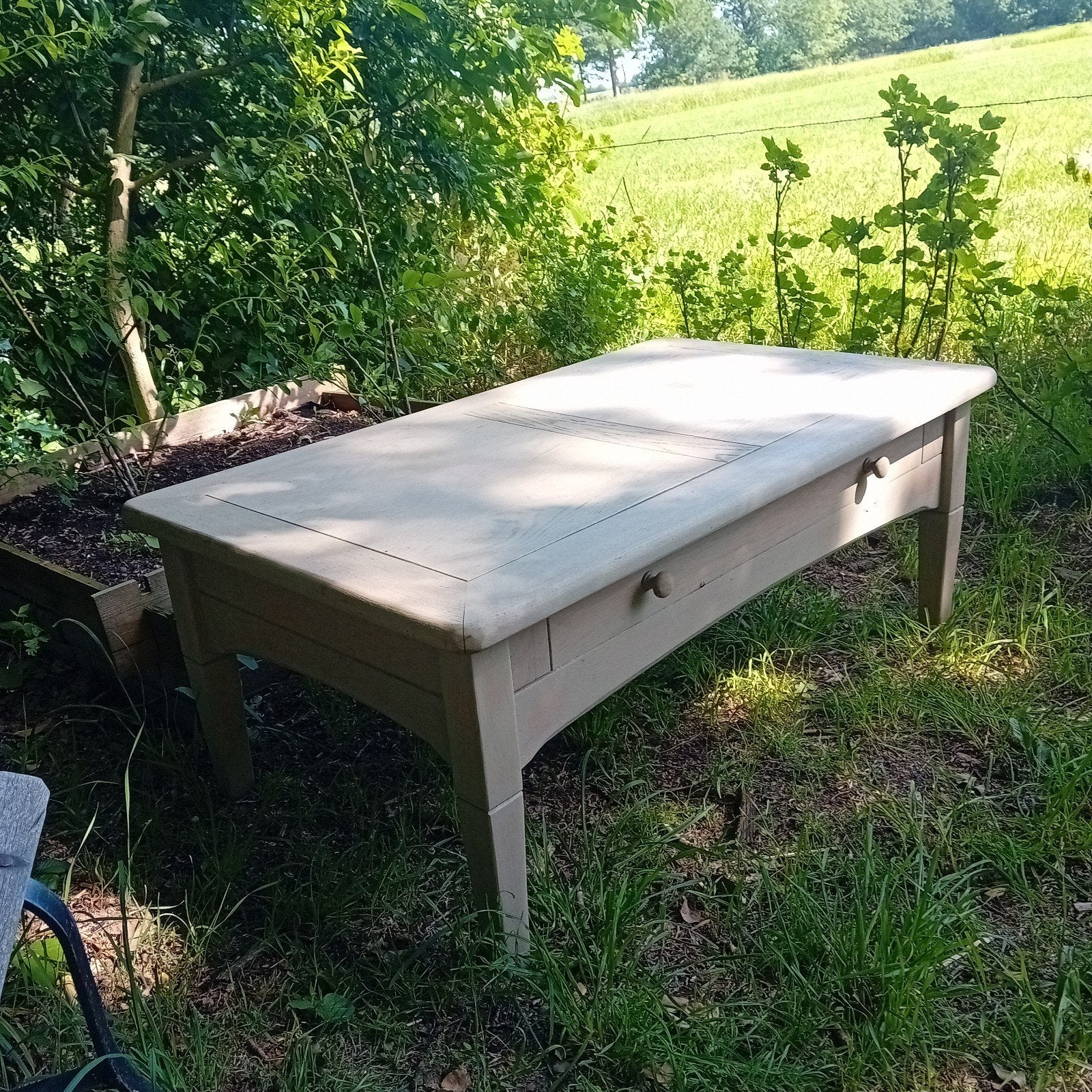 Salontafel l 120 b 70 h 47, Tuin en Terras, Tuintafels, Ophalen, Rechthoekig, Hout