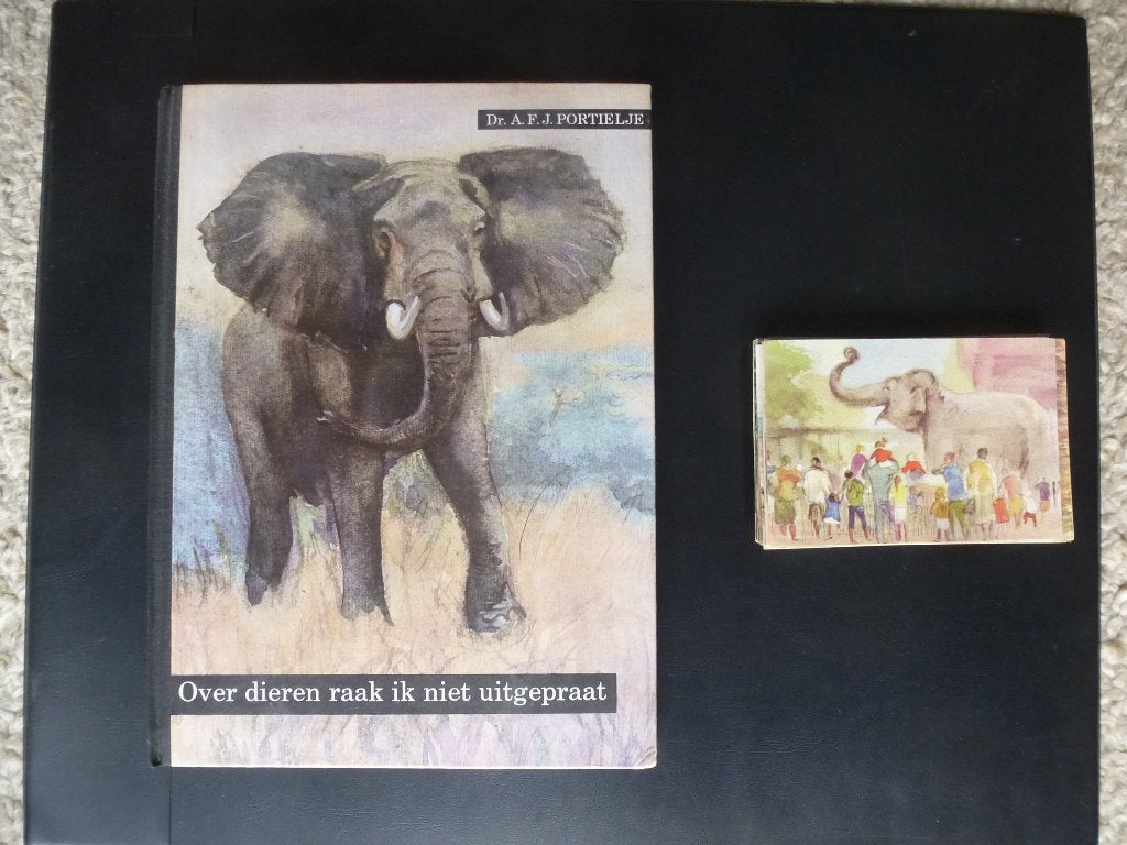 Over dieren raak ik niet uitgepraat, Boeken, Ophalen of Verzenden, Nieuw, Dr. A.F.J.Portielje, Plaatjesalbum