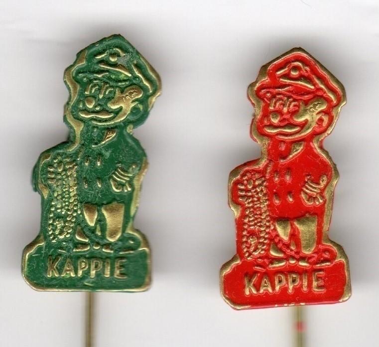 Speldje KAPPIE STRIP MAARTEN TOONDER GROEN (A9), Verzamelen, Ophalen of Verzenden, Gebruikt, Overige onderwerpen