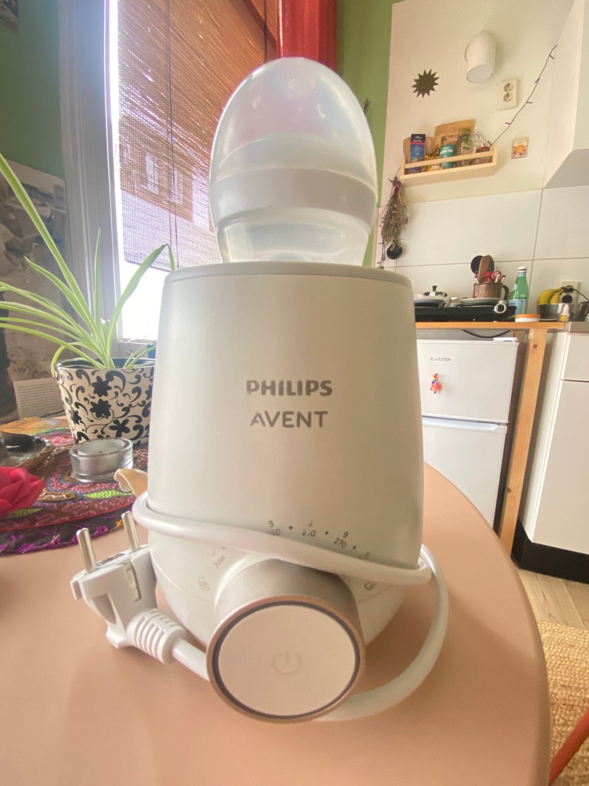 PHILIPS AVENT Flesverwarmer incl. Flesje, Automatisch, Flessen- of potjesverwarmer, Gebruikt, Philips Avent
