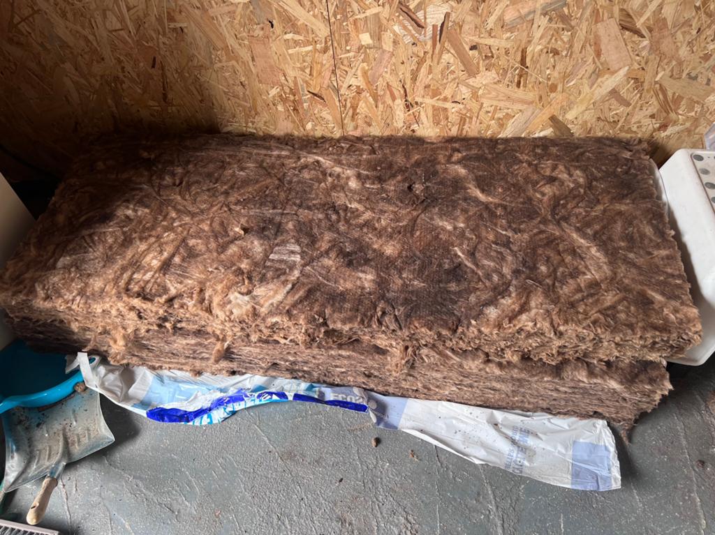 Knauf glaswol 100 mm 3 platen, Ophalen, 4 tot 8 cm, Zo goed als nieuw, Minder dan 5 m²