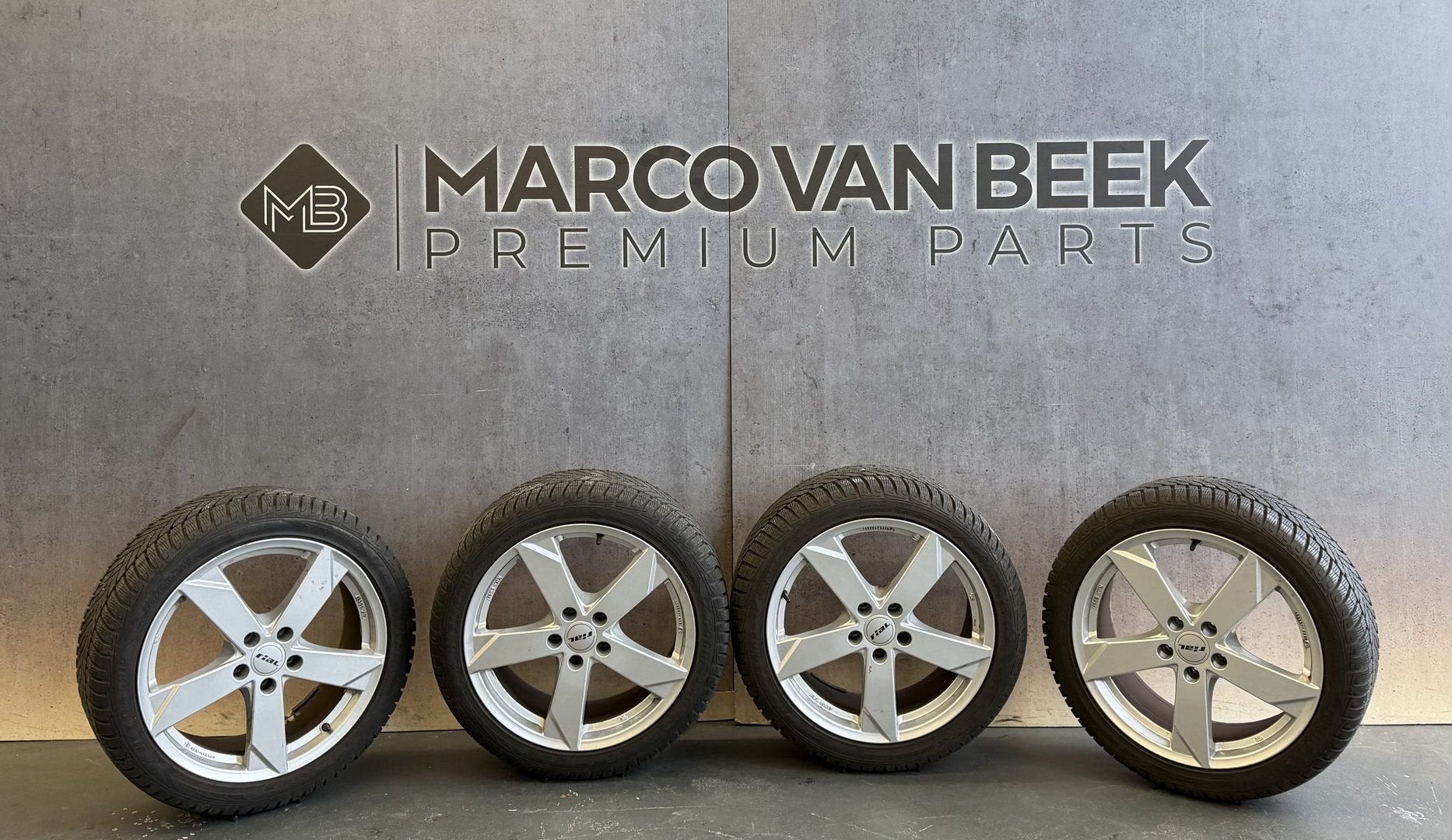 18 Inch Rial velgen winter wielen set, 18 inch, Gebruikt, -, -