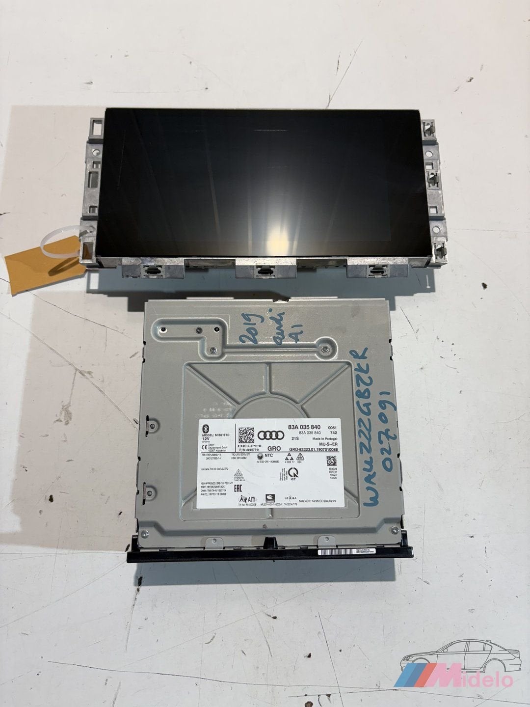 AUDI A1 NAVIGATIE SET 82A919604A 83A035840, Gebruikt, -, -, -