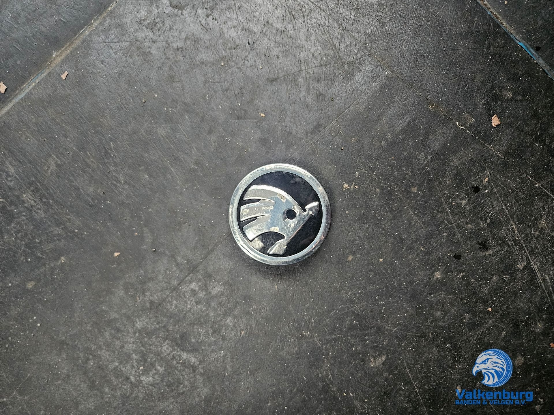 ORIGINELE Skoda naafkap naafdop zwart