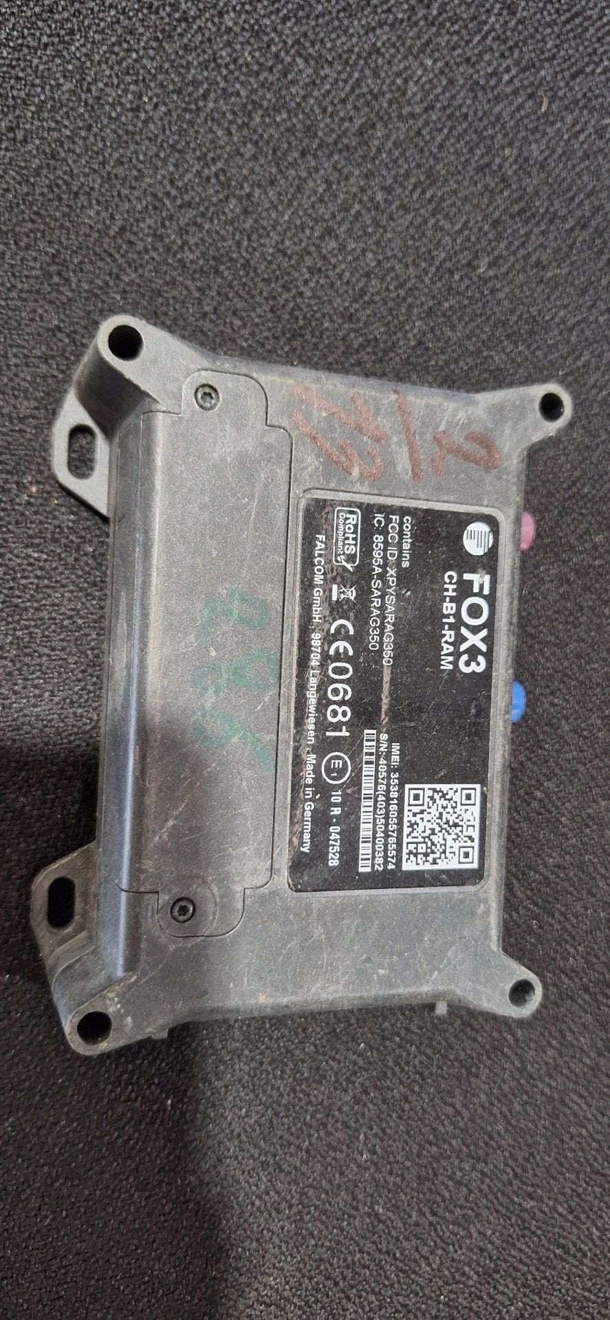FALCOM FOX3 CH-B1-RAM GPS Telematics Tracker Volgsysteem Mod, Gebruikt, -, -, Ophalen of Verzenden