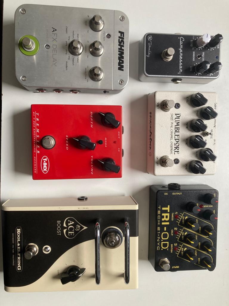 Diverse effectpedalen, Muziek en Instrumenten, Ophalen of Verzenden, Zo goed als nieuw, Compressor