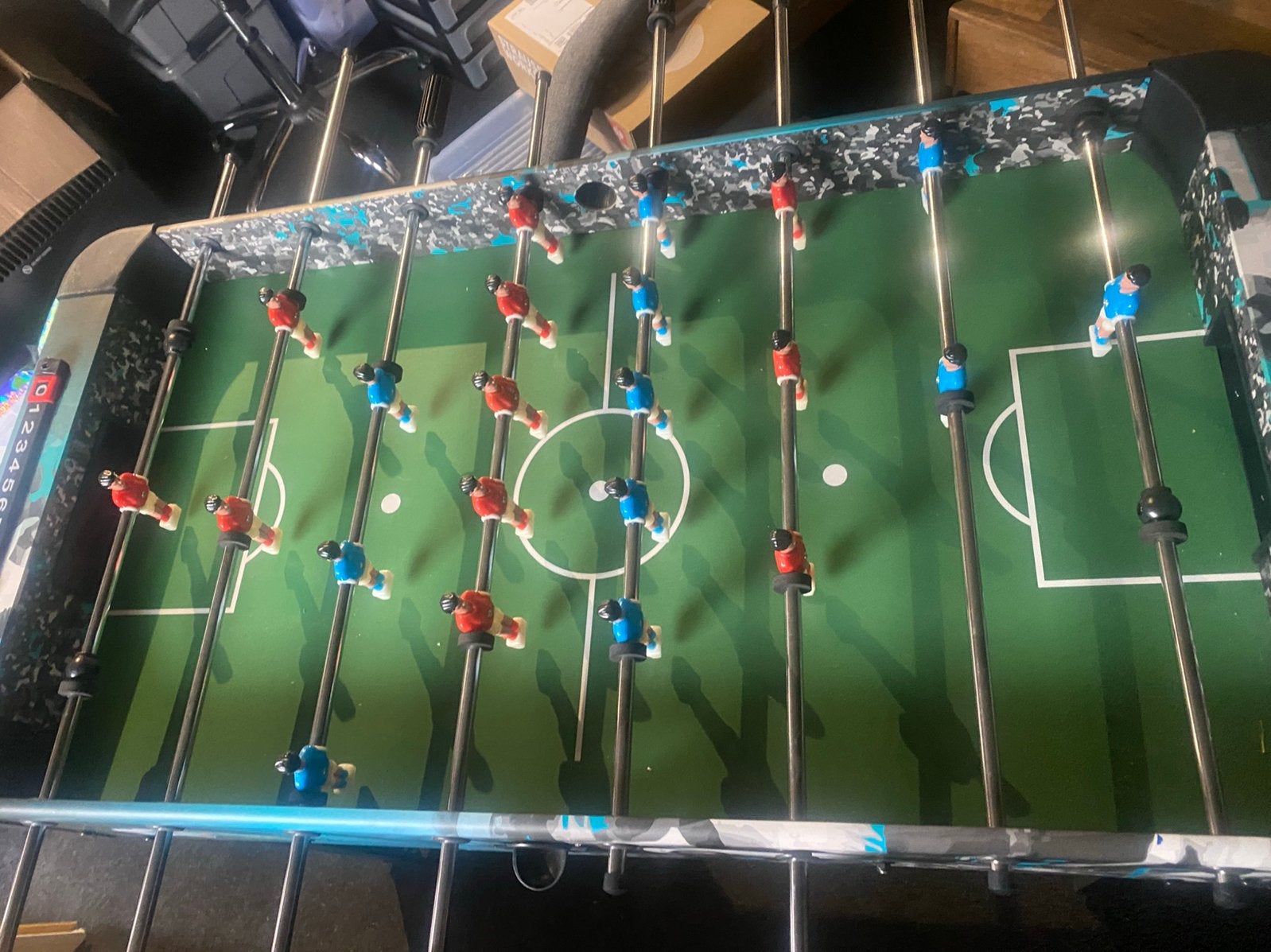 Voetbaltafel in zeer nette staat, Ophalen, Zo goed als nieuw