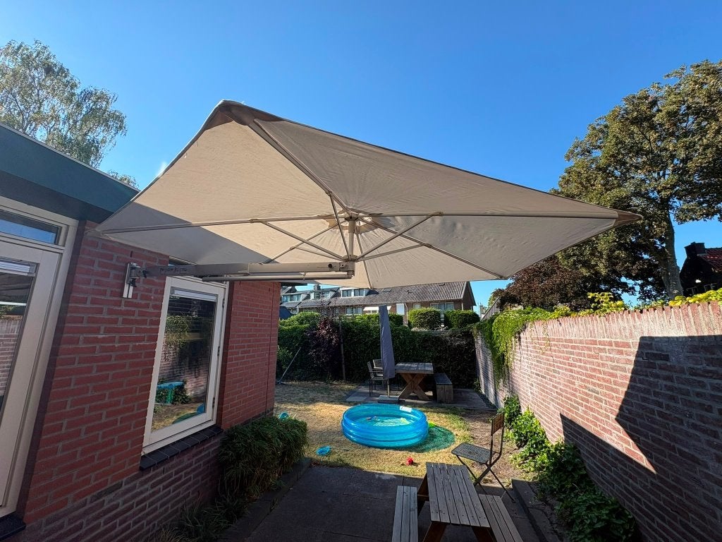 Prostor muurparasol / zweefparasol – Ø 270 cm, Ophalen, Gebruikt, Zweefparasol, Verstelbaar