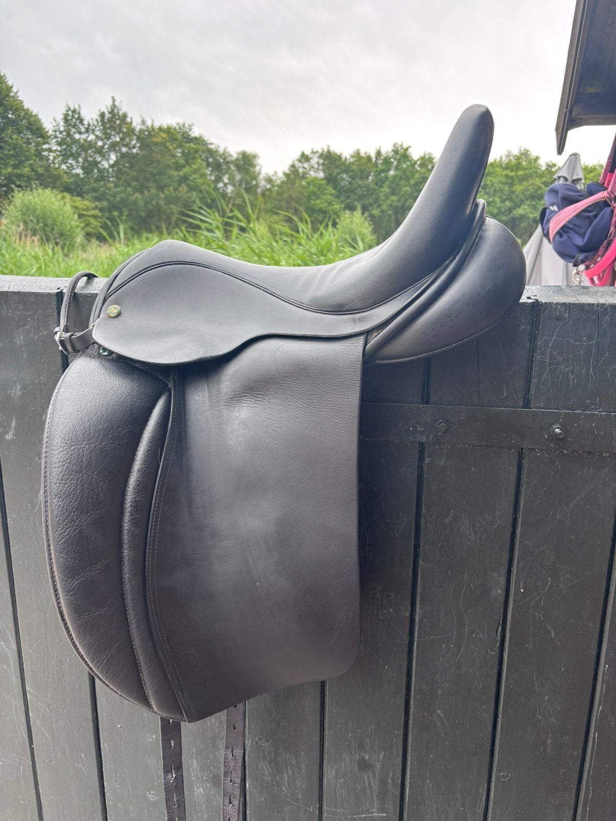 Hulsebos WB3 dressuurzadel, Dieren en Toebehoren, Hulsebos, Gebruikt, Dressuur, M (17 inch)
