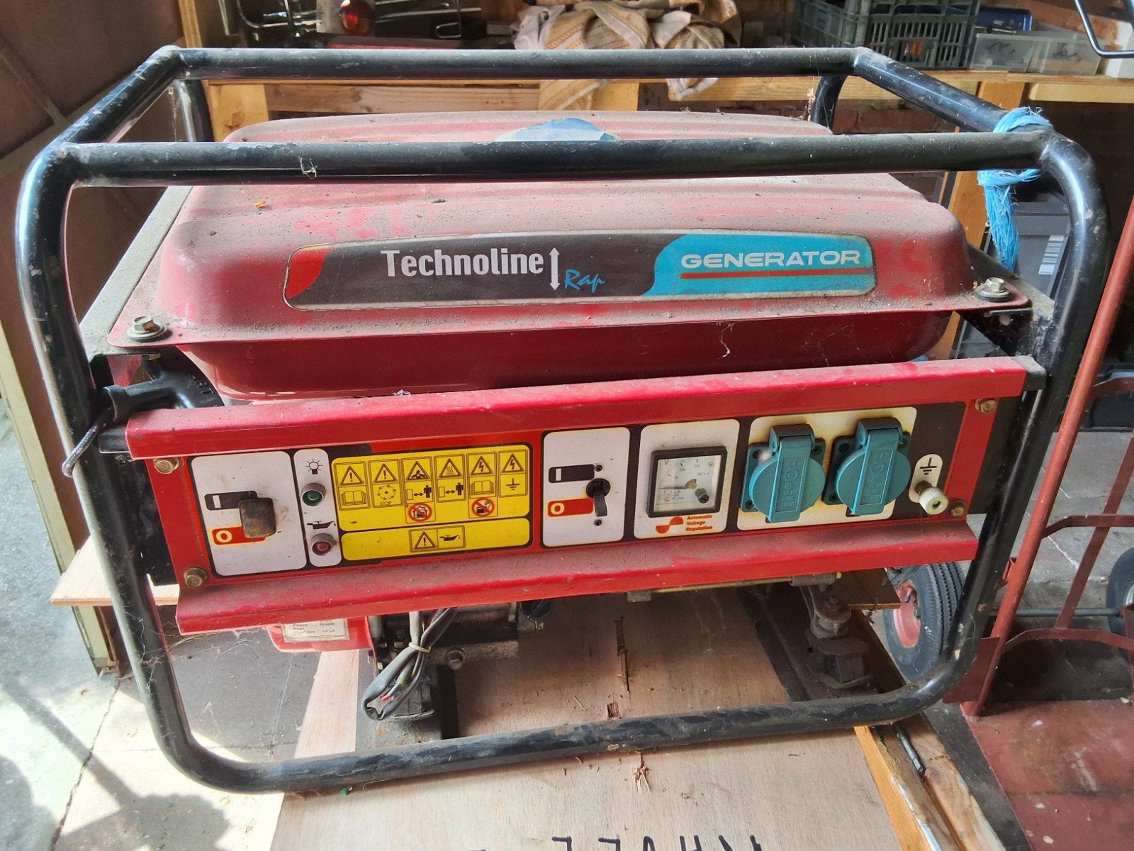 Technoline Aggregaat 160F, Ophalen