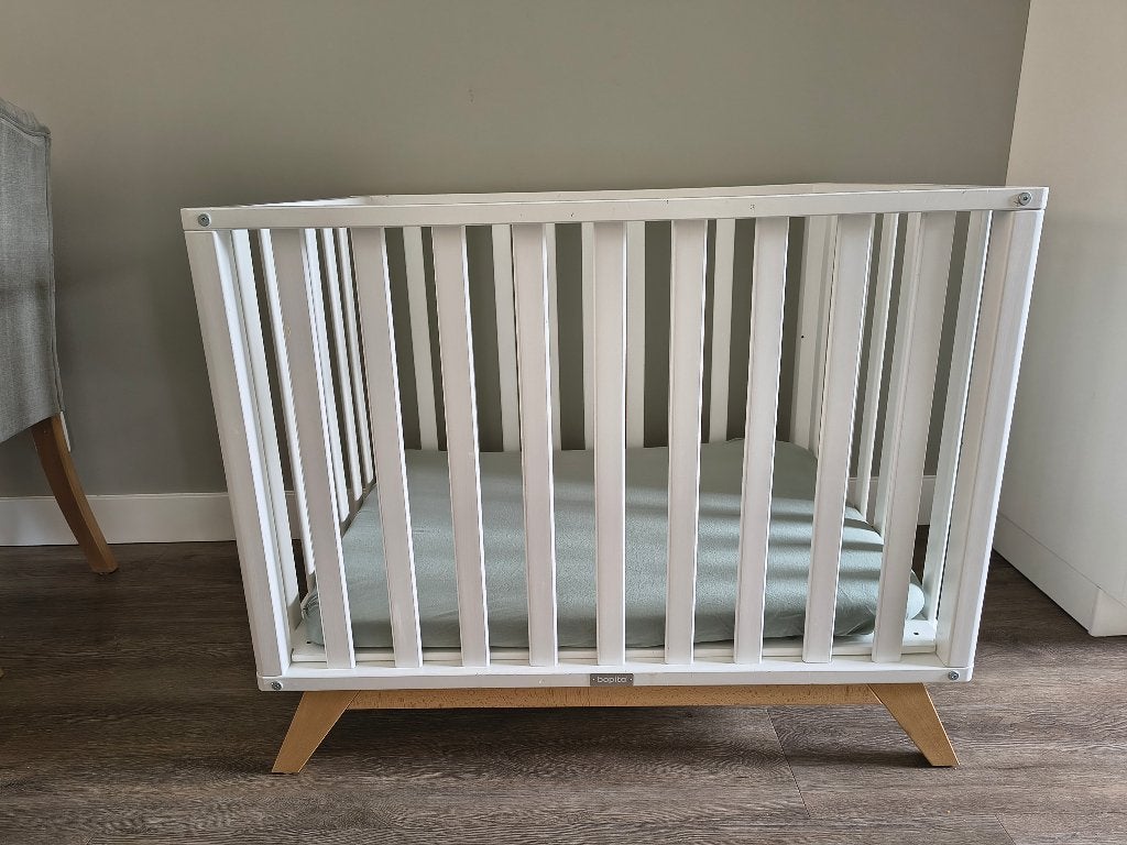 Box Bopita Lynn met matras, Kinderen en Baby's, Boxen, Ophalen, Gebruikt, Vierkant, In hoogte verstelbaar