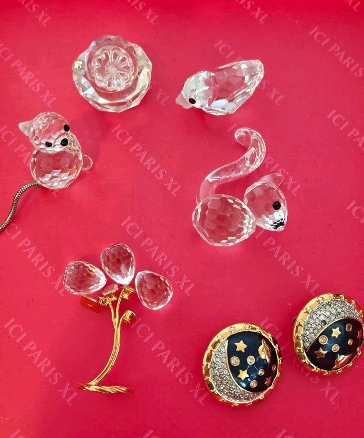 Swarovski set, Ophalen of Verzenden, Gebruikt