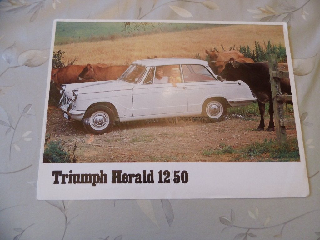 Triumph Herald 12/50, Verzenden, Gelezen, Overige merken