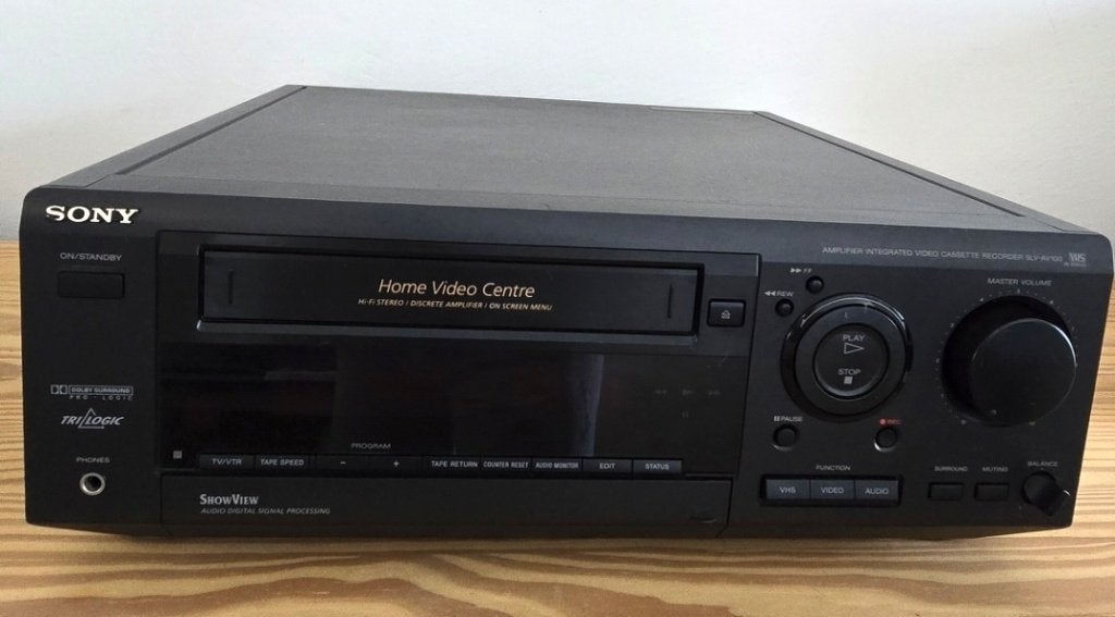 Sony VHS videorecorder, Ophalen of Verzenden, Gebruikt, VHS-speler of -recorder