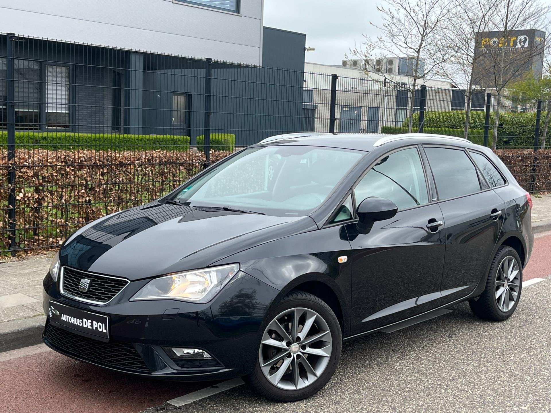 SEAT Ibiza ST 1.2 TSI Itech Climate/Cruise-control Half-lede, Auto's, Voorwielaandrijving, Dealer onderhouden, Gebruikt, Zwart